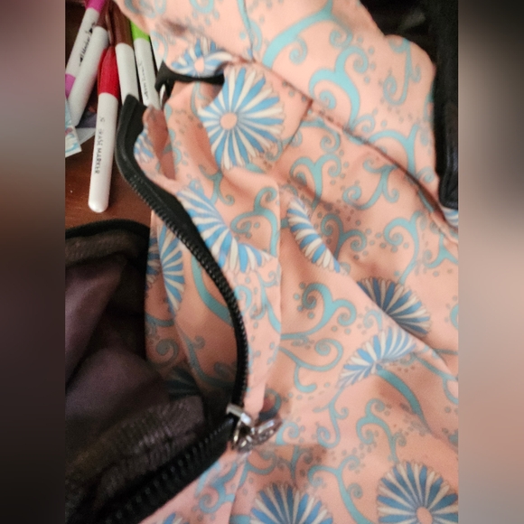 Morhua Peach colored beach tote bag - Picture 3 of 7